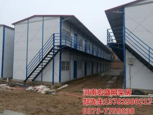 新鄉(xiāng)市經(jīng)三路與緯七路交叉口，天寶華庭工地臨建彩板房